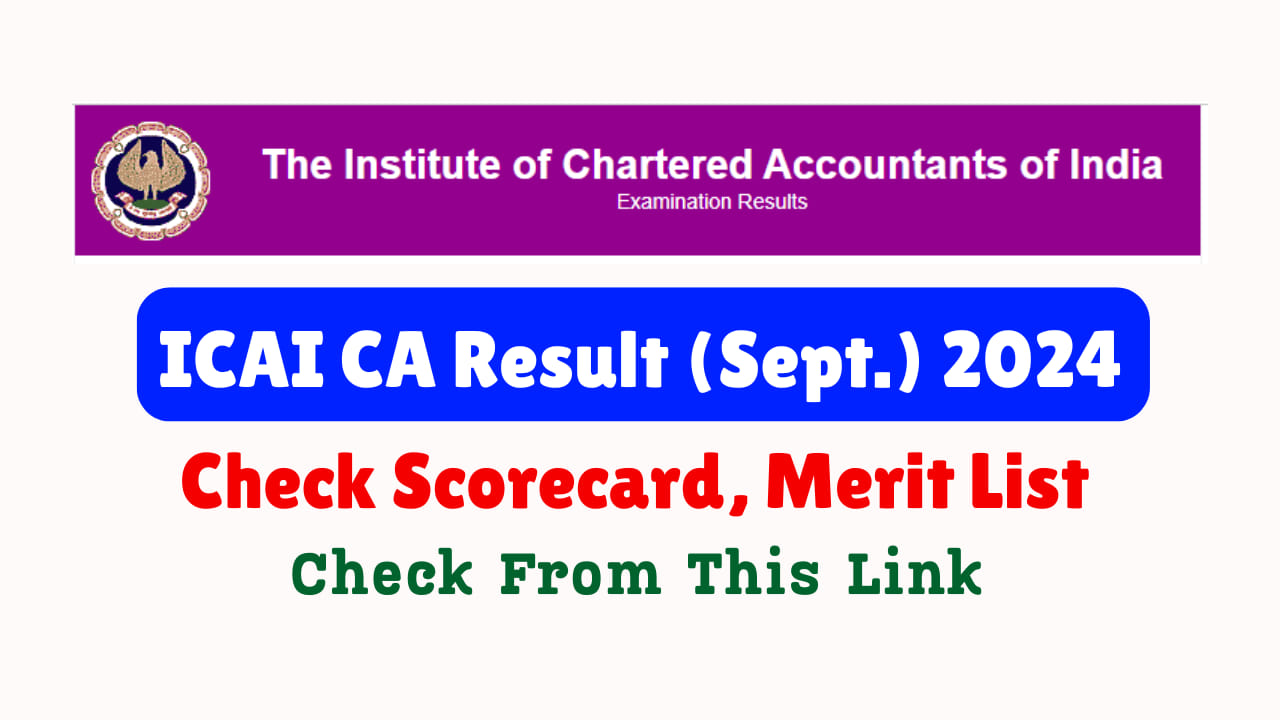 ICAI Result