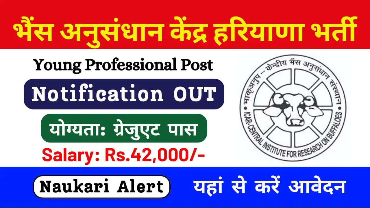 ICAR CIRB Hisar Recruitment 2024