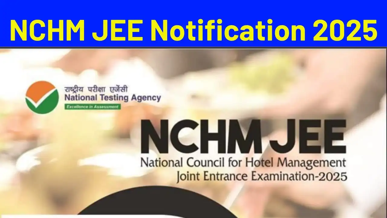 NCHM JEE Notification