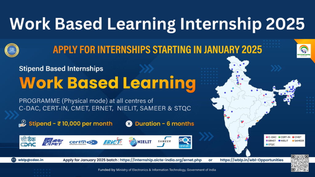 Work Based Learning WBL Internship