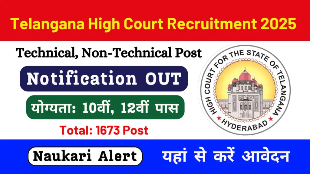 Telangana High Court Recruitment